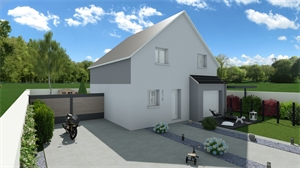 maison neuve à la vente -   68320  BISCHWIHR, surface 105 m2 vente maison neuve - UBI440637728